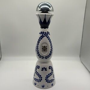 Clase Azul Reposado 750ml Tequila Empty Blue & White Bottle